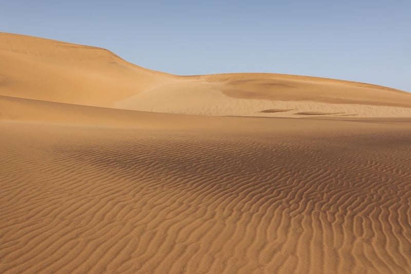 Bedouin desert camp